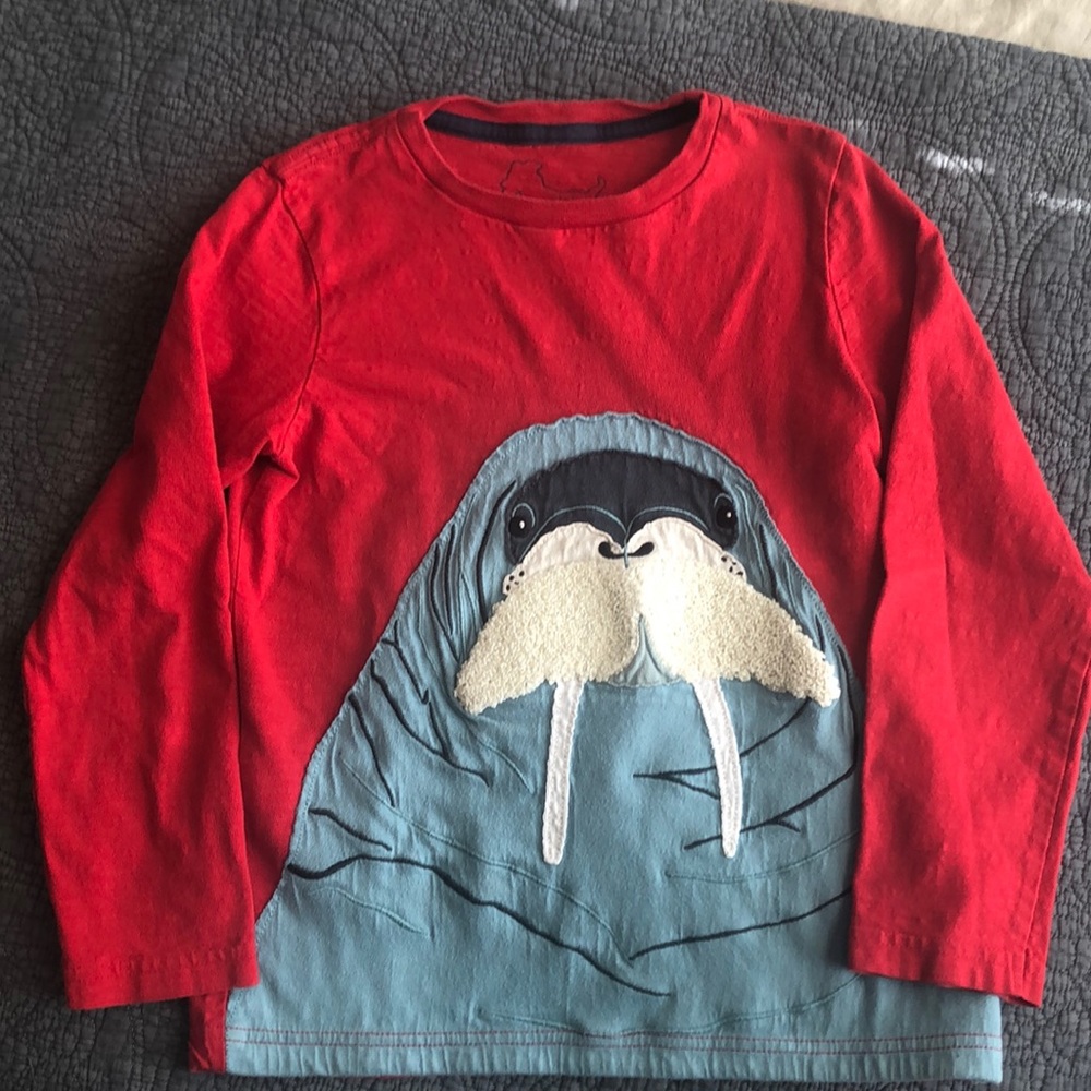 Mini Boden • Walrus long sleeve tee